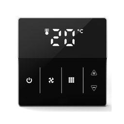Sensbi W-THERMI-FANCB Crni WiFi pametni termostat