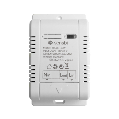 Sensbi ZRELEI-30W ZigBee pametni relej, 30A 250Vac