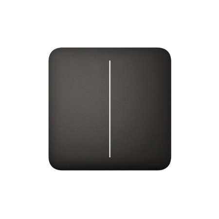 Ajax CentralButton 2-gang 45116.140.WH