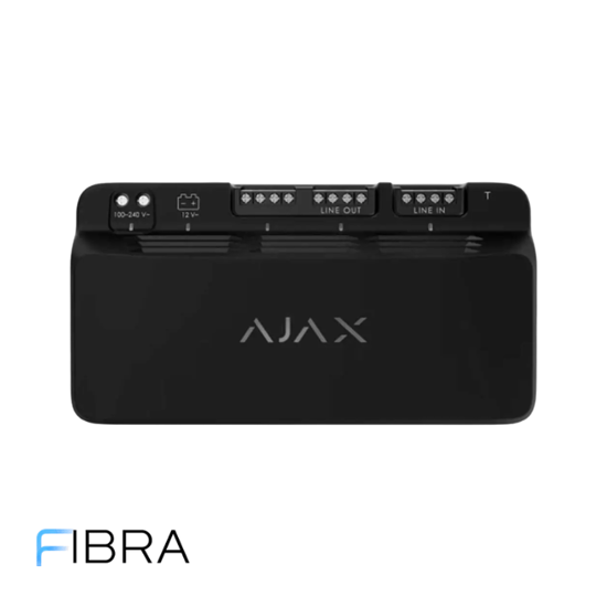 Ajax FIBRA LineSupply 45W Wh-BL, SUPERIOR