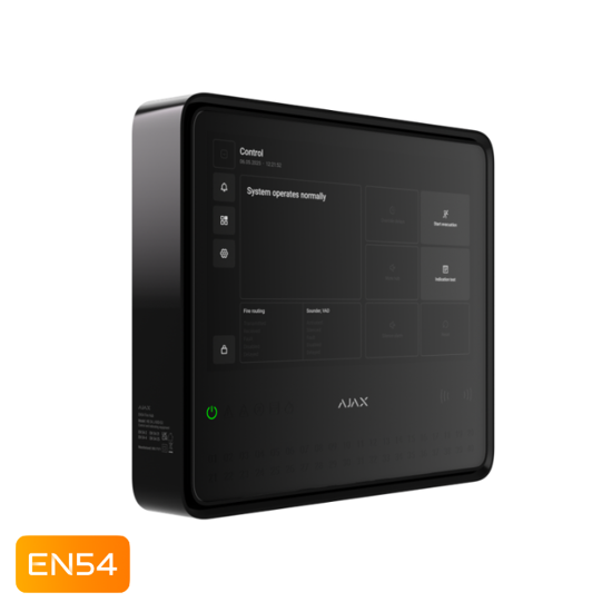 Ajax EN54 Fire Hub Jeweller BL