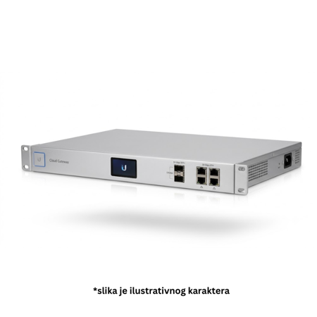 Ubiquiti rack-mount Cloud gateway with 10 Gbps performance