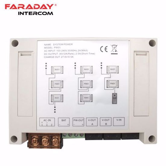 Slika od FD-PW01 napajanje interfon apart sistem Faraday
