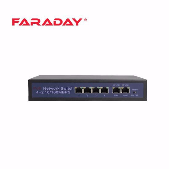 Slika od Faraday FDX-HT412 switch 4CH PoE