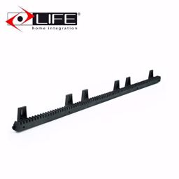 Slika od LIFE AAC1 zupcasta PVC letva za klizne kapije 1 m PVC 6 UV