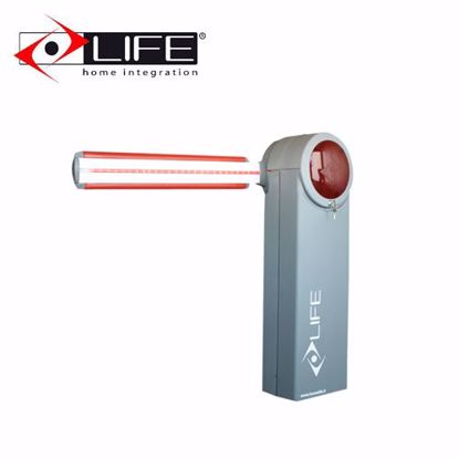 Slika od LIFE pocinkovana rampa sa rukom od 3m sa led i fosf.nalep. SET UP MSC 24V 3M SIVA sa led