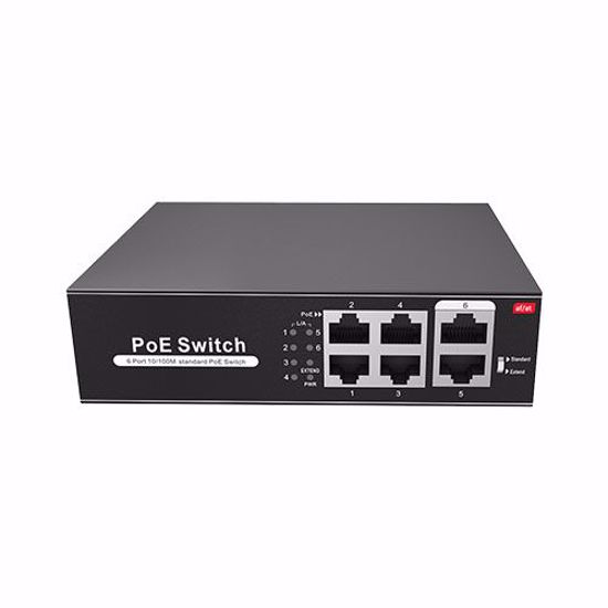 Slika od SW0604POE-65-E PoE switch 4-porta