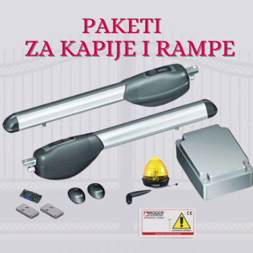 Paketi za kapije i rampe – automatska rešenja za kontrolu prolaza