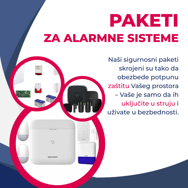 Paketi alarmnih sistema – kompletna rešenja za brzu instalaciju