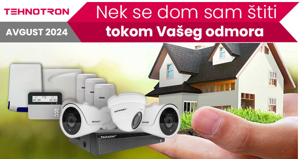 Zaštita doma tokom odmora uz alarm video nadzor i pametne sigurnosne sisteme