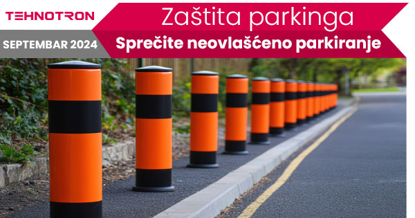Parking barijera koja štiti privatno parking mesto