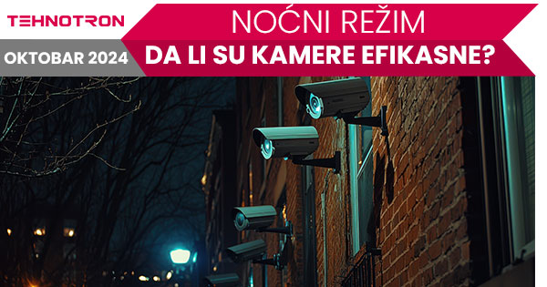 Spoljna kamera za video nadzor sa noćnim režimom