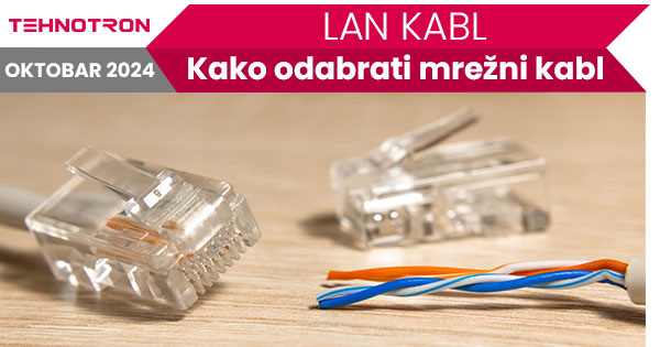 Mrežni kabl RJ45 konektor i patch panel u mrežnoj instalaciji