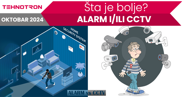 Alarmni sistem i video nadzor kao kombinovana zaštita objekta