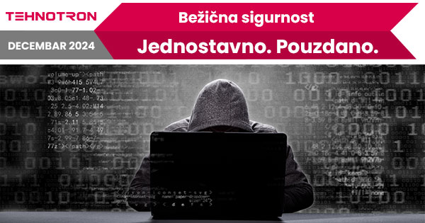 Bežični kućni alarmni sistem u hodniku doma