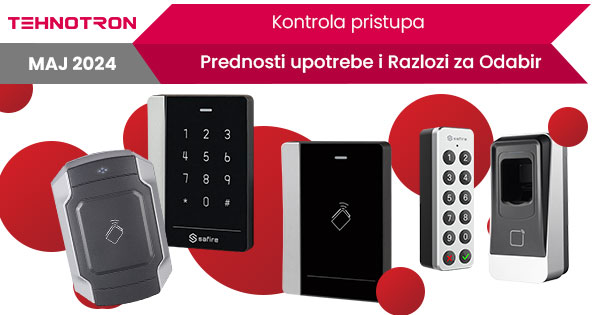 Kontrola pristupa karticom, šifrom i evidencijom ulaska