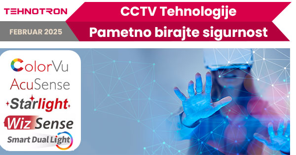 Napredne CCTV tehnologije za video nadzor