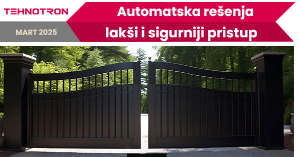 Motor za kliznu kapiju sa fotoćelijama i kontrolom pristupa