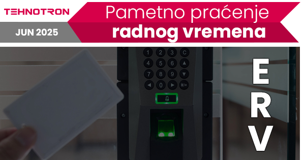 Uređaj za evidenciju radnog vremena na ulazu u firmu