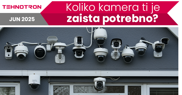 Planiranje broja kamera za video nadzor na nacrtu objekta