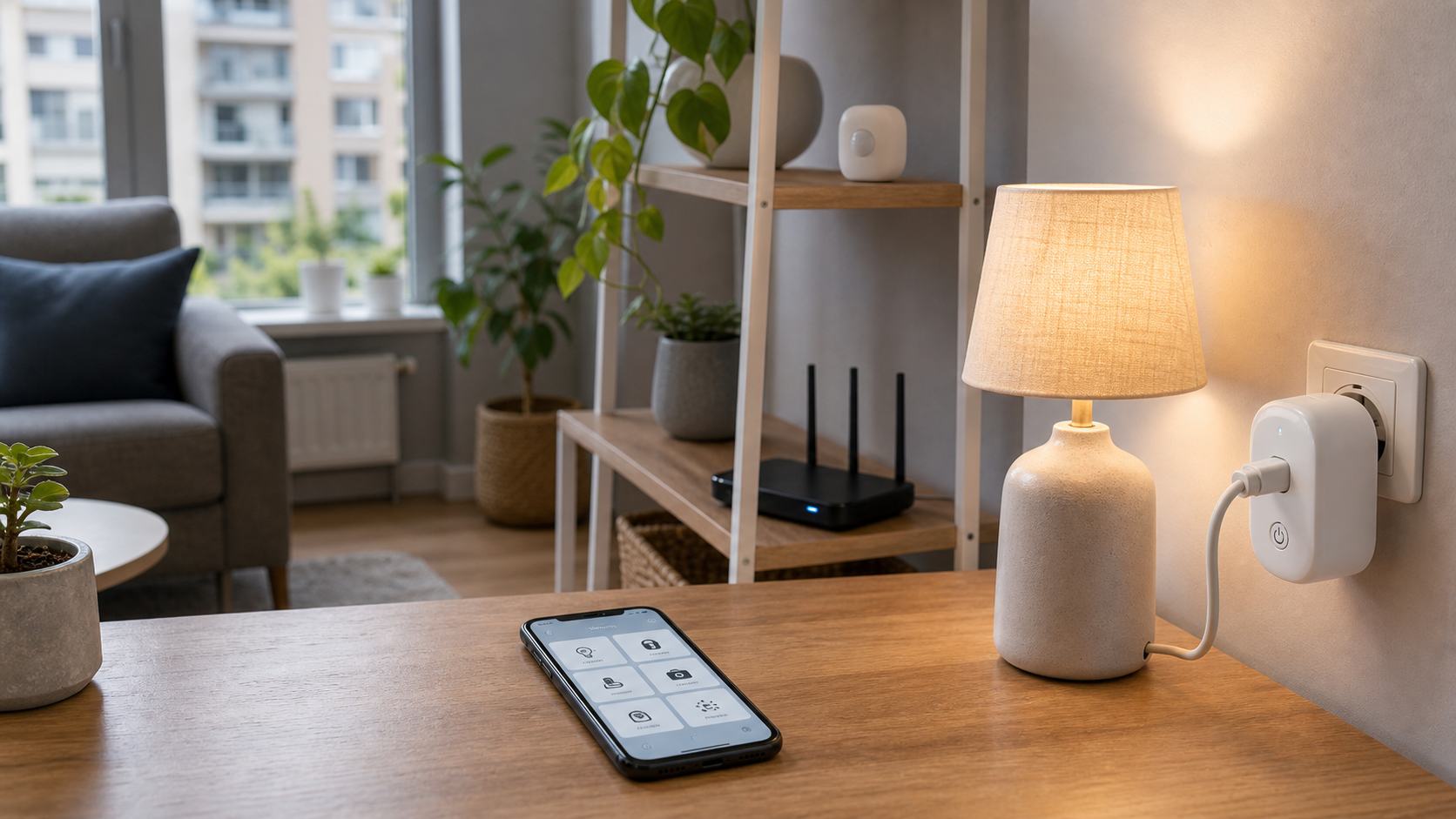Početak smart home sistema sa pametnom utičnicom, senzorom i aplikacijom