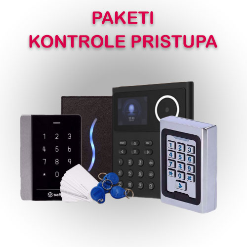 Paketi kontrole pristupa – kartice, brave i softver za upravljanje ulazima